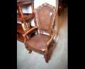 Стул с подлокотниками Феникс В (Натуральная кожа) 